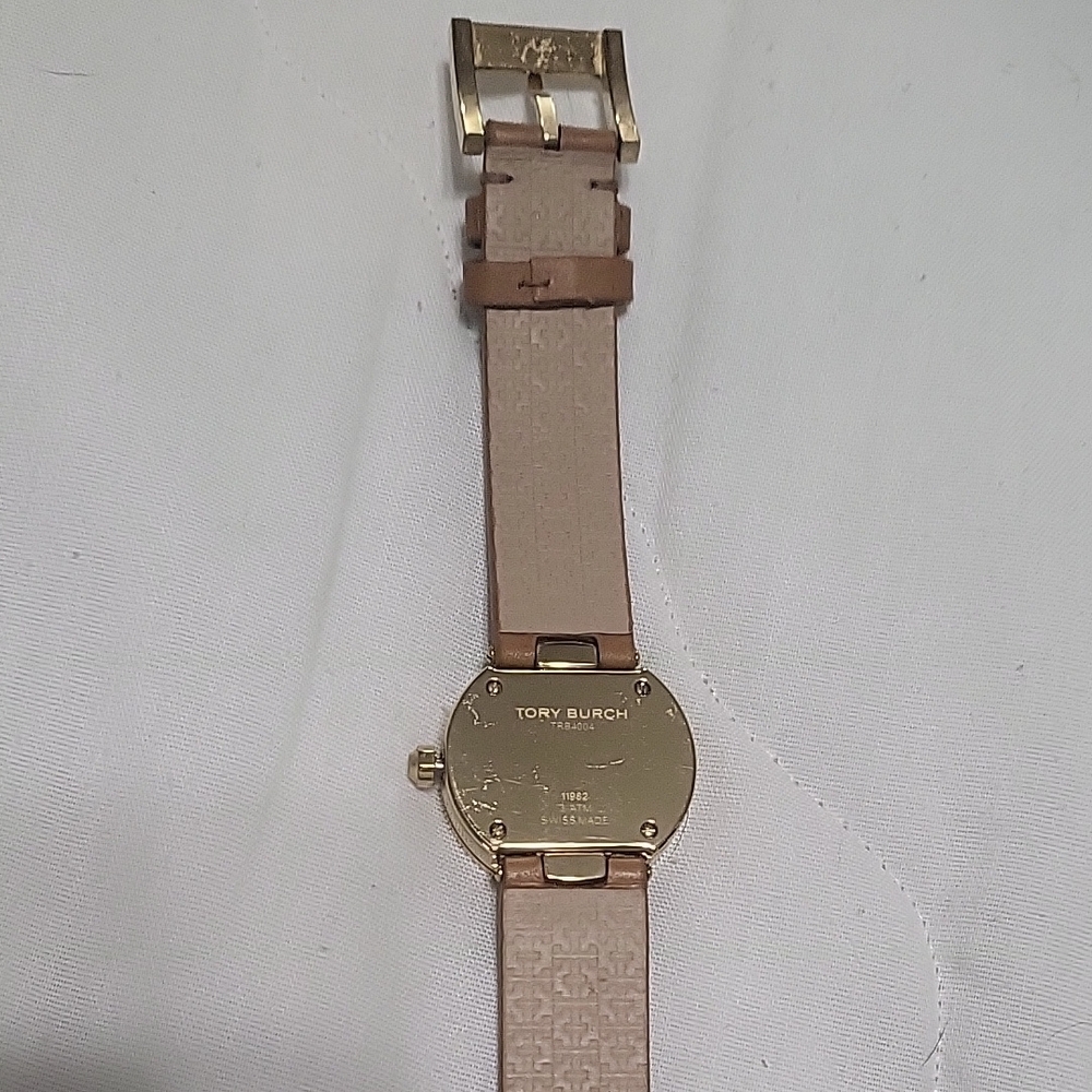 Tory Burch Gold and Tan Women's Watch - Picture 3 of 8
